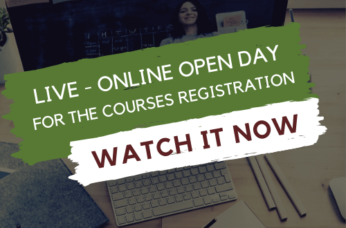 Live Online Open Day for courses registration